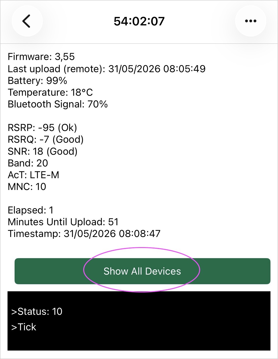 Bluetooth signal assessment
